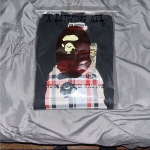 BAPE SWEATER BLACK/PLAD